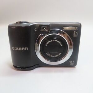 Canon PowerShot A1400 HD 16.0MP Digital Camera 5x Lens W/ SD Card *Read Descript